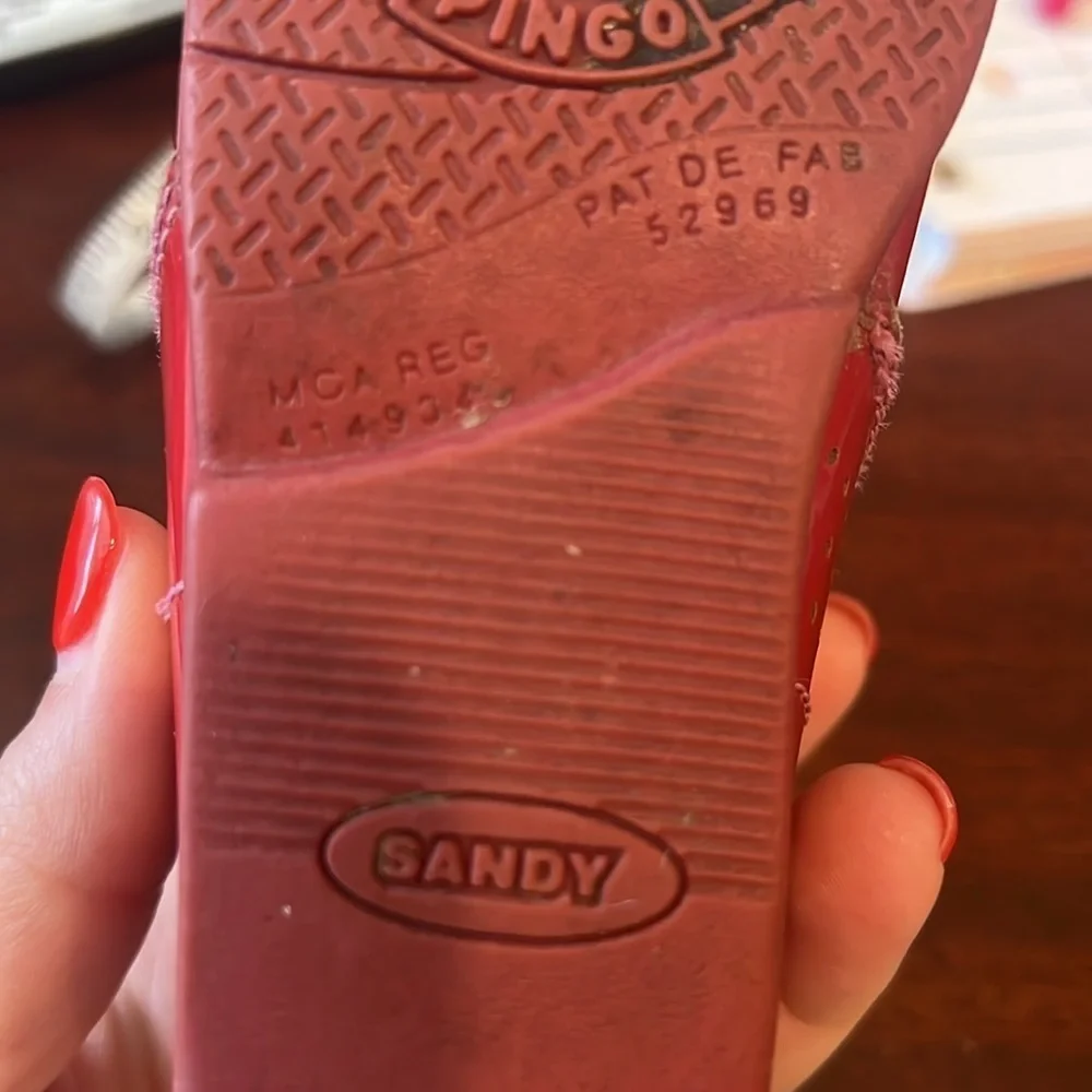 Patent Red Sandy Pingo Maryjane Toddler Shoes